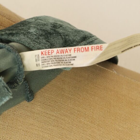 Free People All Night Velvet Tunic Size XS Cami Top Evergreen Open Back NWT B54 - Picture 6 of 6